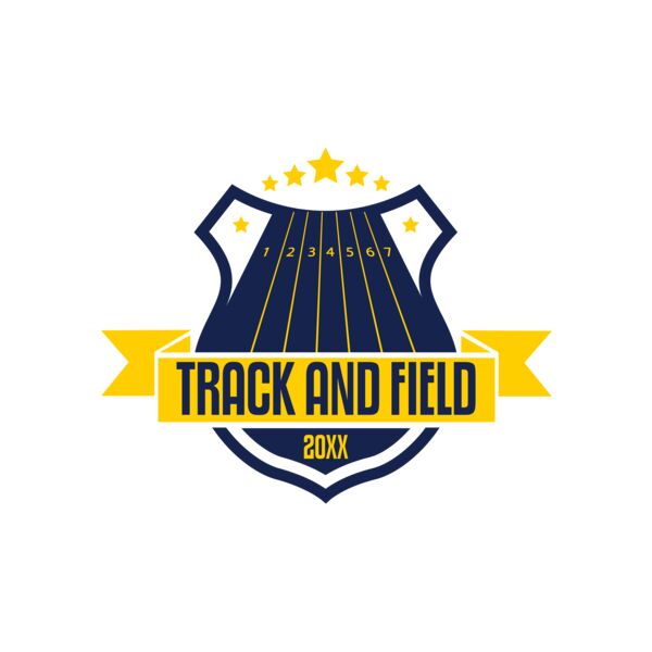 Track & Field Team Logo 06 Thumbnail